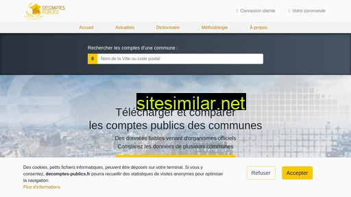decomptes-publics.fr alternative sites