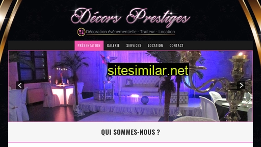 decorsprestiges.fr alternative sites