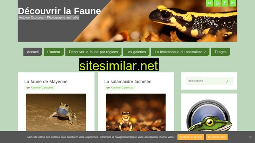 decouvrirlafaune.fr alternative sites