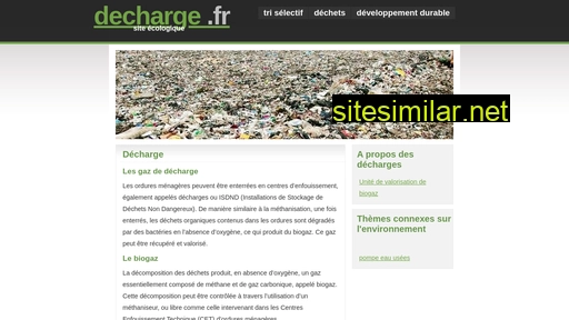 decharge.fr alternative sites