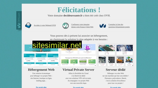 decideurssante.fr alternative sites