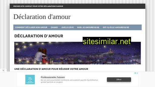 declaration-d-amour.fr alternative sites