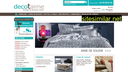 decotaime.fr alternative sites