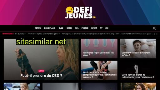 defijeunes.fr alternative sites