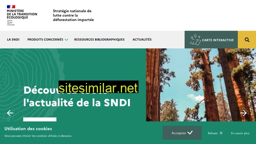 deforestationimportee.fr alternative sites