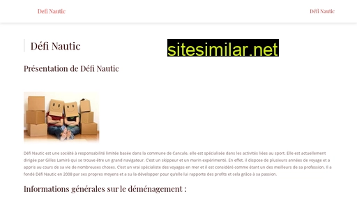 definautic.fr alternative sites