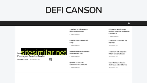 Defi-canson similar sites