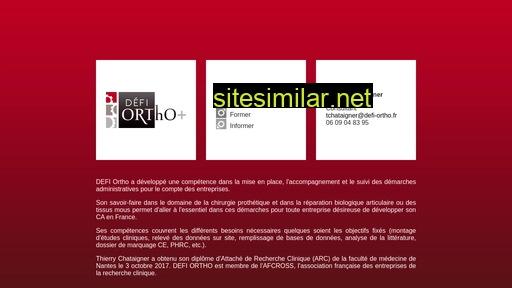 defi-ortho.fr alternative sites