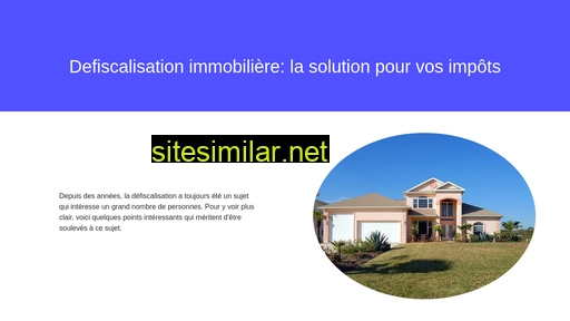 defiscalisationimmobilierneuf.fr alternative sites