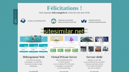 delicesduglobe.fr alternative sites