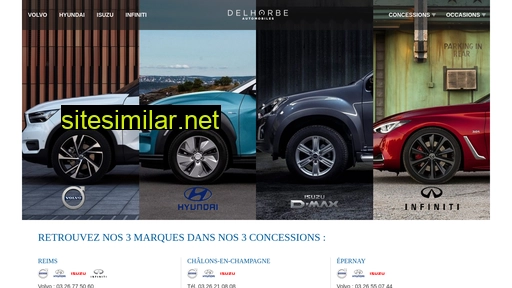 delhorbe-automobiles.fr alternative sites