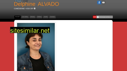 delphinealvado.fr alternative sites