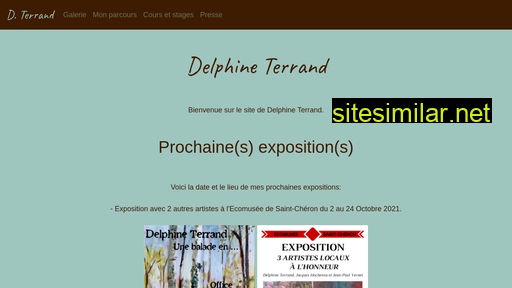 delphineterrand.fr alternative sites
