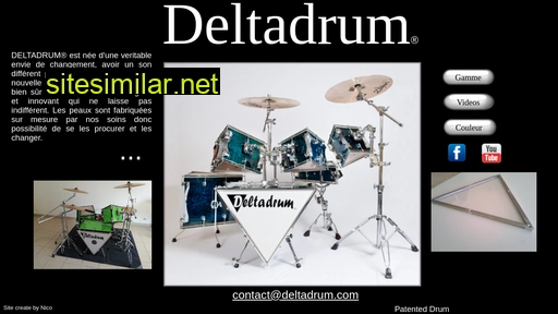 deltadrum.fr alternative sites