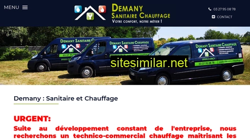 demany-chauffage.fr alternative sites