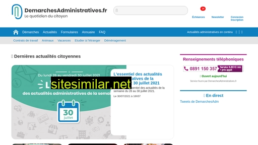 demarchesadministratives.fr alternative sites