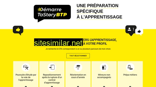 demarretastory-btp.fr alternative sites