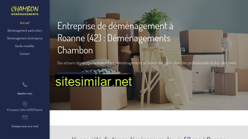 demenagementschambon.fr alternative sites