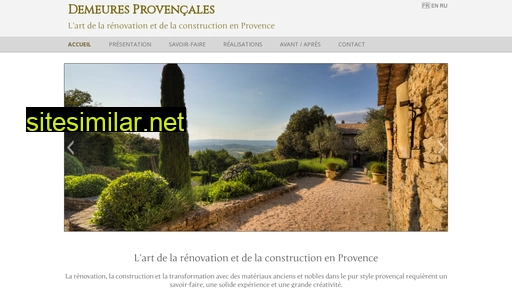 demeures-provencales.fr alternative sites
