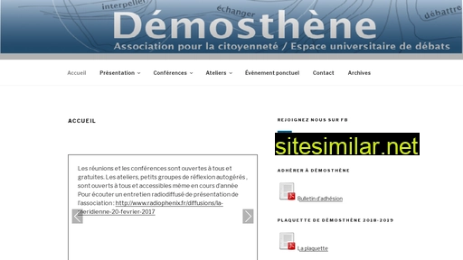 demosthene.asso.fr alternative sites