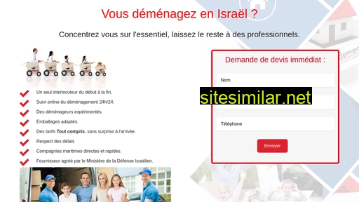 demenagement-israel.fr alternative sites