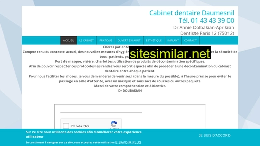 dentiste-paris12-dolbakian.fr alternative sites