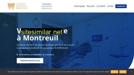 dentistemontreuil.fr alternative sites