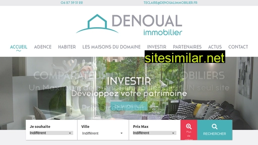 denoualimmobilier.fr alternative sites