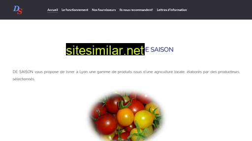 de-saison.fr alternative sites