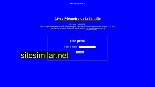 depouqueville.fr alternative sites