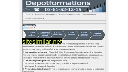 depotformations.fr alternative sites