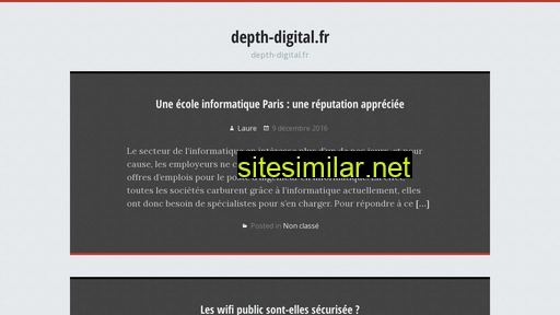 Depth-digital similar sites