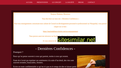 dernieresconfidences.fr alternative sites