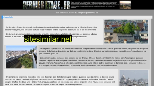 dernieretage.fr alternative sites