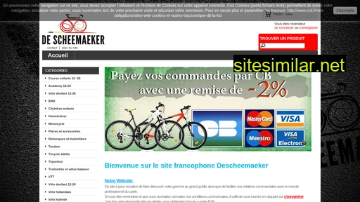 descheemaeker.fr alternative sites