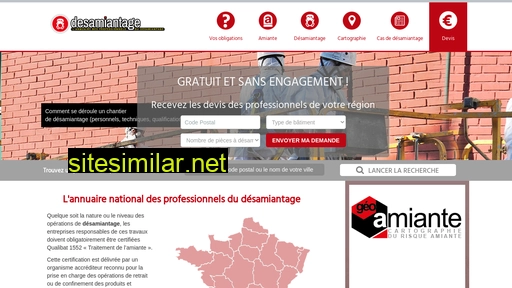 desamiantages.fr alternative sites