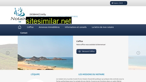 desbancswilly.notaires.fr alternative sites