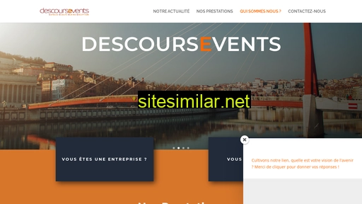 descoursevents.fr alternative sites