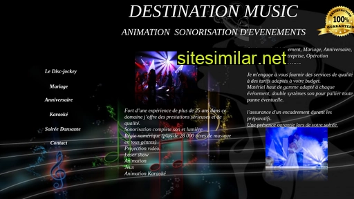 destination-music.fr alternative sites