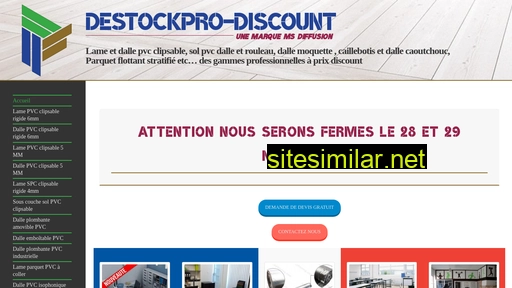 destockpro-discount.fr alternative sites