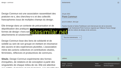 designcommun.fr alternative sites