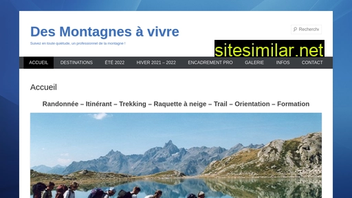 desmontagnesavivre.fr alternative sites
