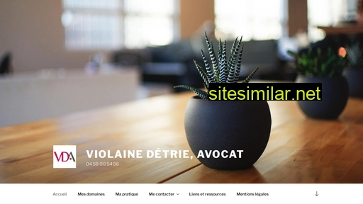 detrie-avocat.fr alternative sites