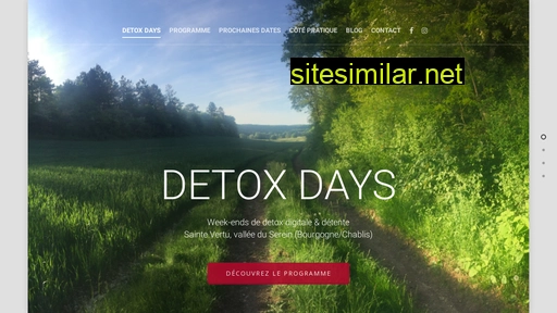 detoxdays.fr alternative sites