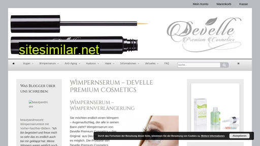 develle-cosmetics.fr alternative sites