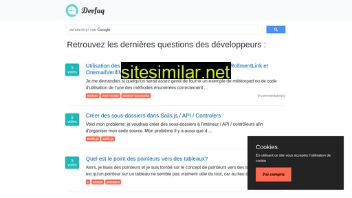 devfaq.fr alternative sites