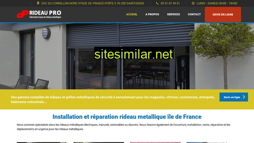 devis-rideau-metallique.fr alternative sites