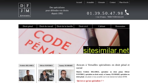dfjm-avocats.fr alternative sites