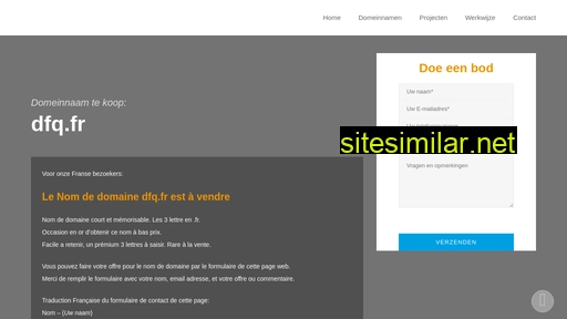 dfq.fr alternative sites