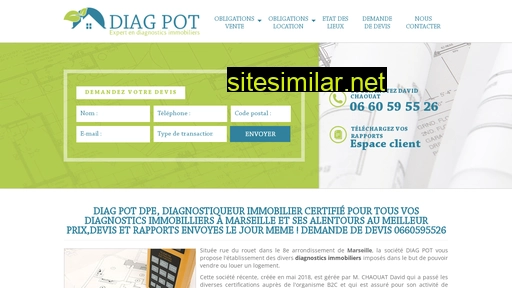diagpot.fr alternative sites